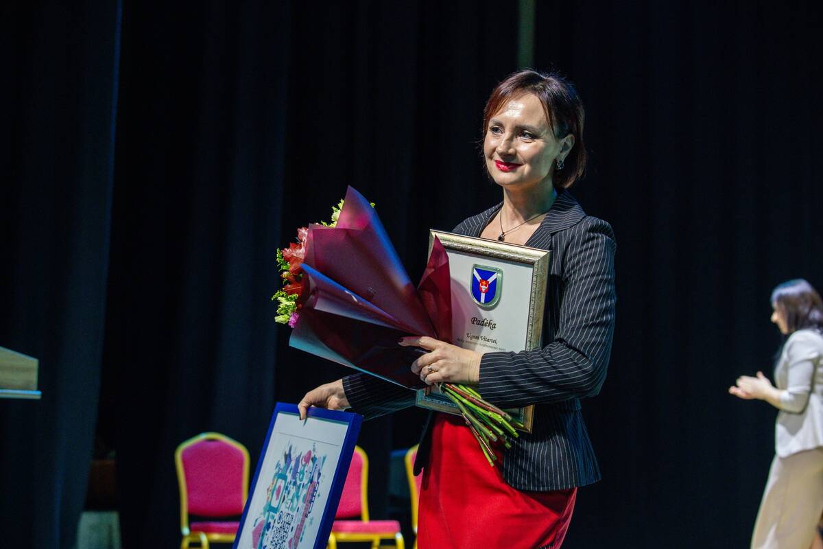 Judėjimas: U. Vitartė jau trylika metų veda nemokamas aerobikos treniruotes įvairaus amžiaus vietos gyventojams.