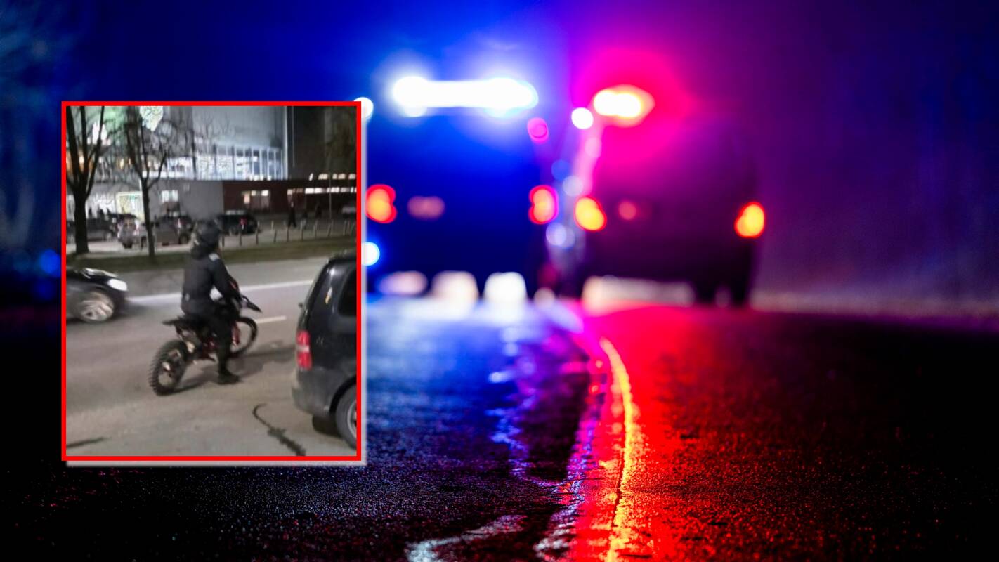 Teismas suėmė panevėžietį, kuris ant šaligatvio motociklu sužalojo žmogų ir pabėgo