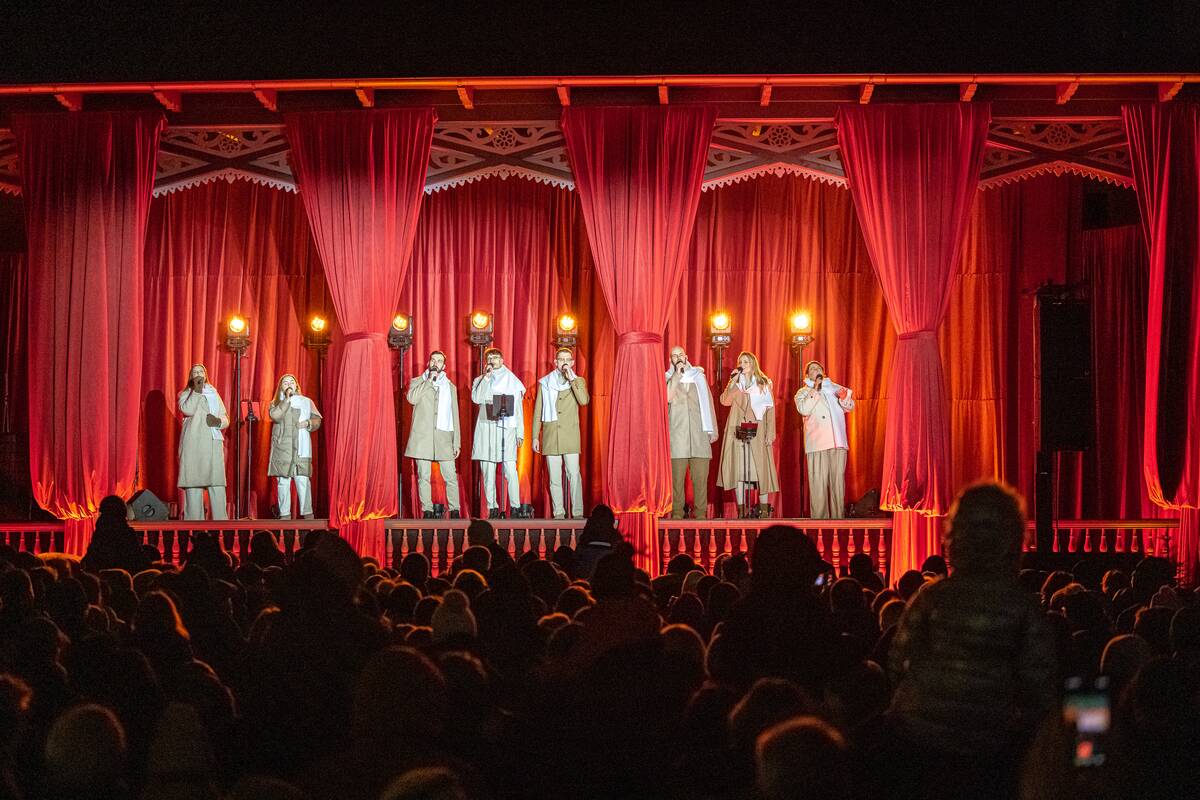 Palangos Kalėdų eglės įžiebimas