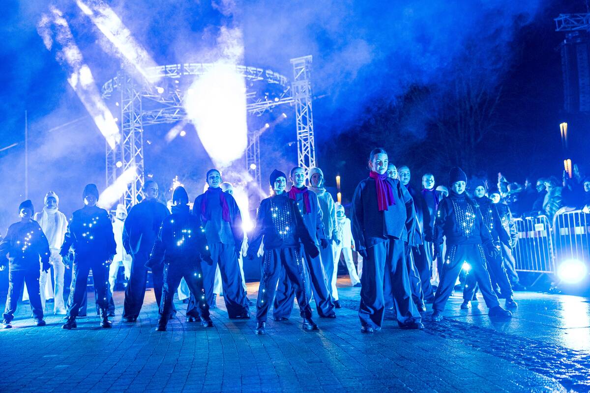 Palangos Kalėdų eglės įžiebimas