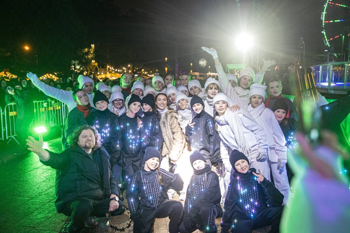 Palangos Kalėdų eglės įžiebimas