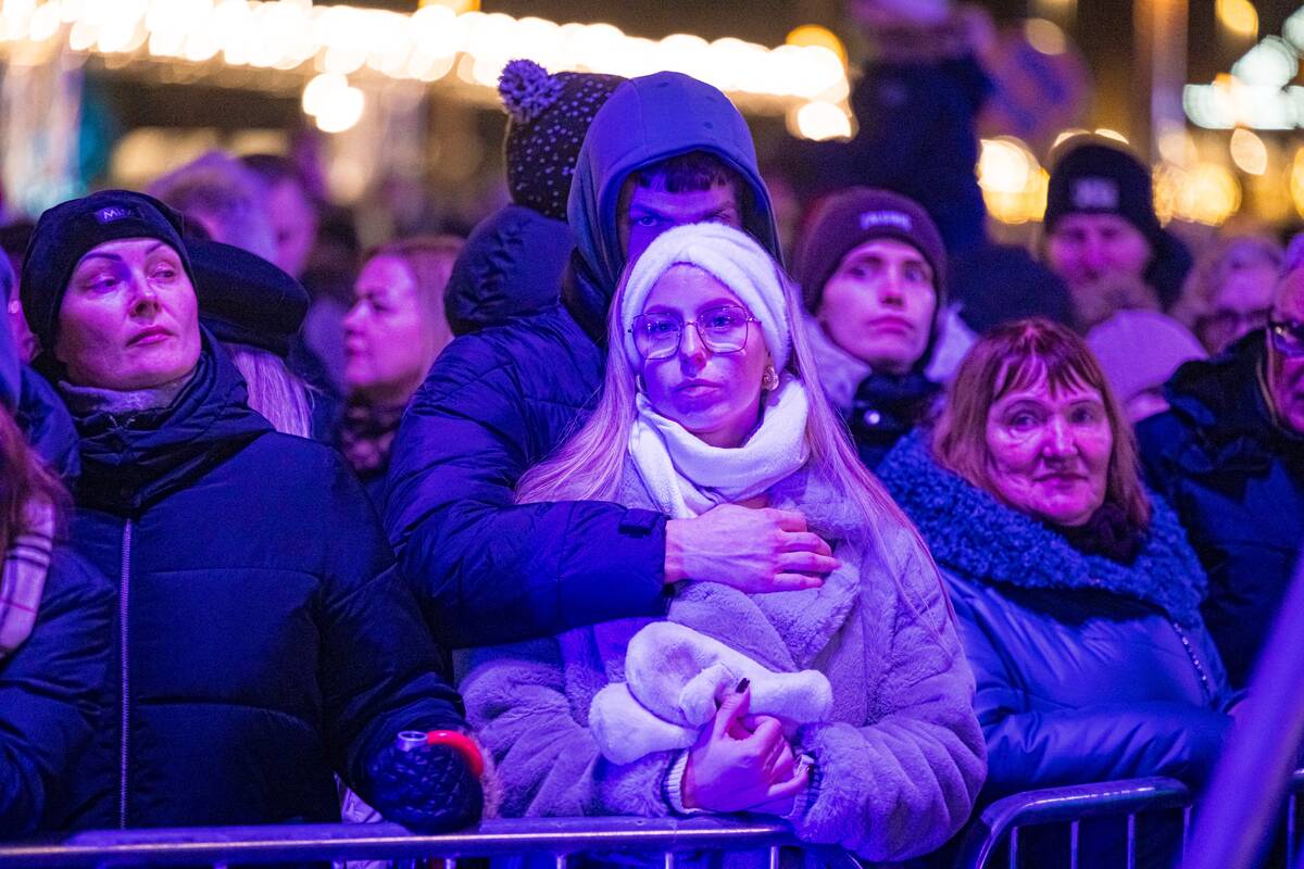 Palangos Kalėdų eglės įžiebimas