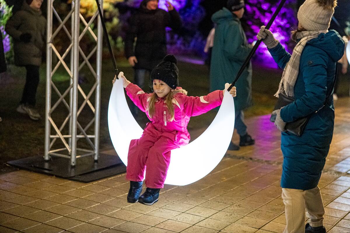 Palangos Kalėdų eglės įžiebimas