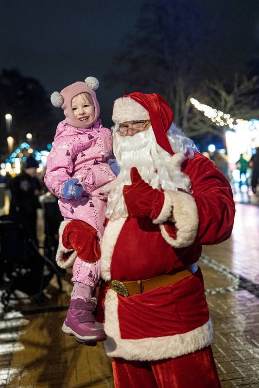 Palangos Kalėdų eglės įžiebimas