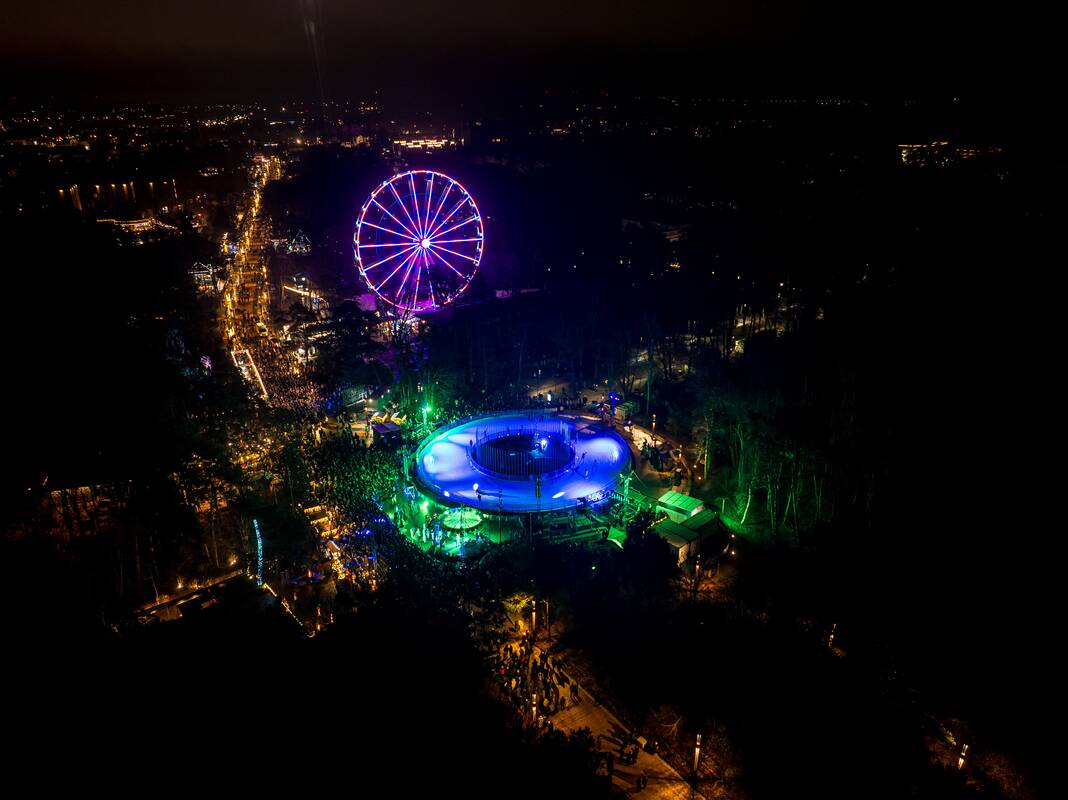 Palangos Kalėdų eglės įžiebimas