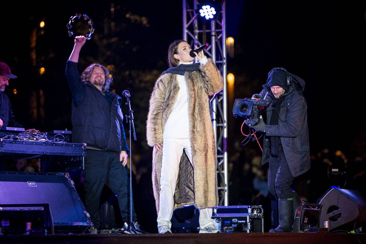 Palangos Kalėdų eglės įžiebimas