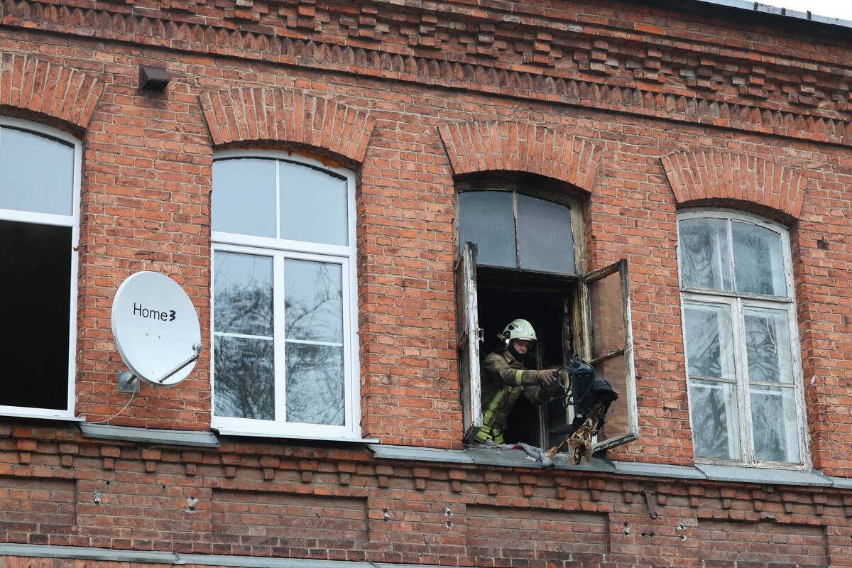 Šančiuose – pražūtingas gaisras