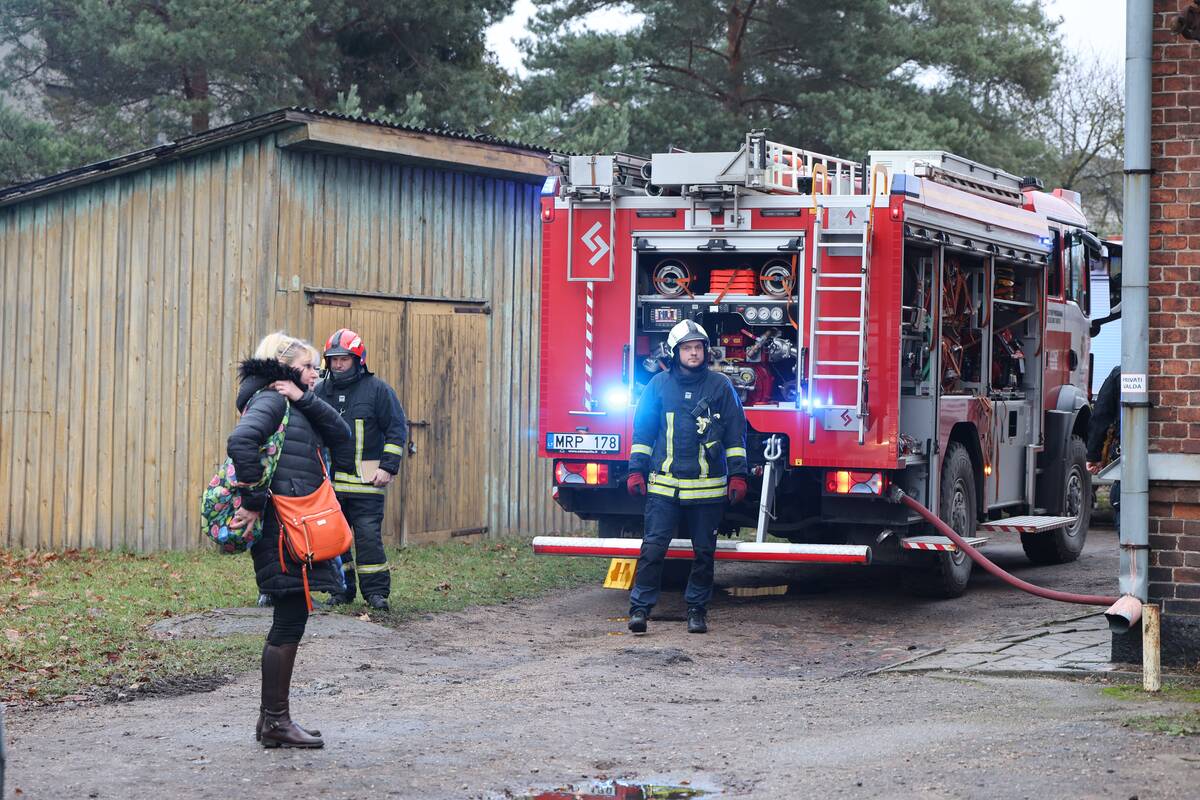 Šančiuose – pražūtingas gaisras