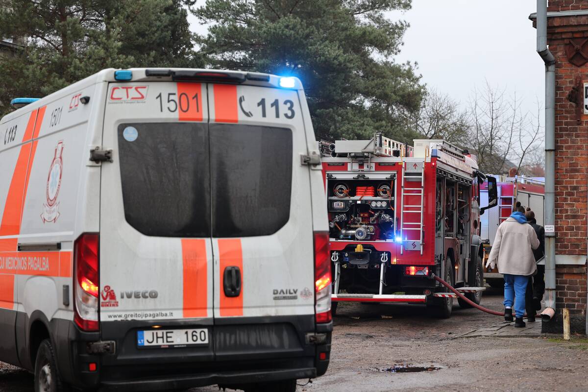 Šančiuose – pražūtingas gaisras