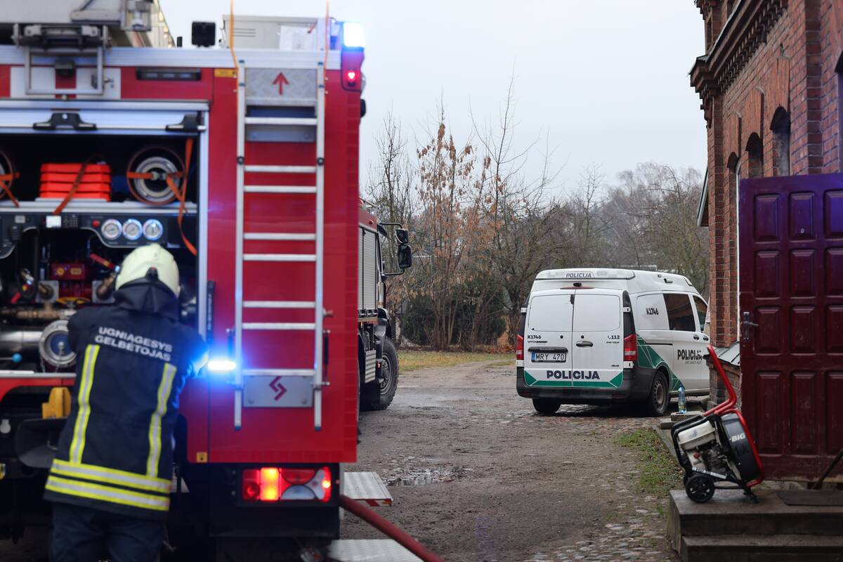 Šančiuose – pražūtingas gaisras