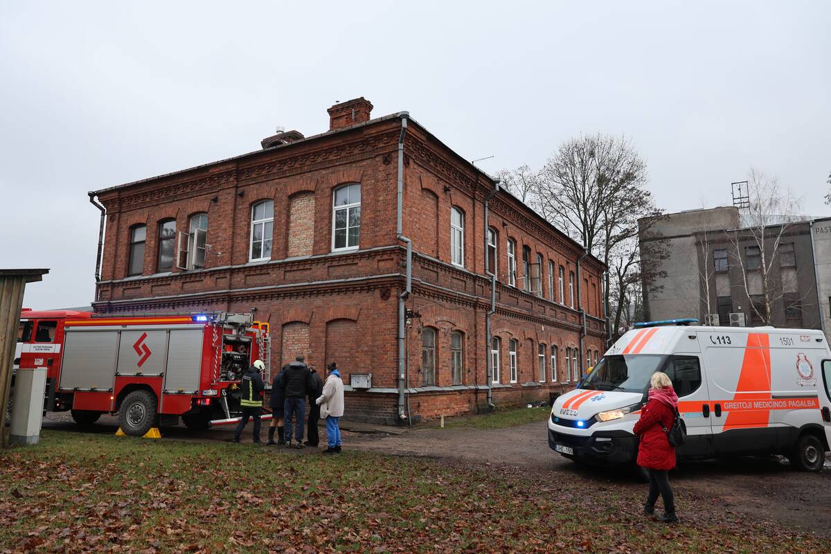 Šančiuose – pražūtingas gaisras