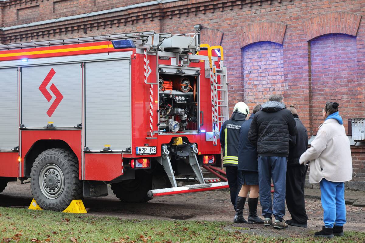 Šančiuose – pražūtingas gaisras