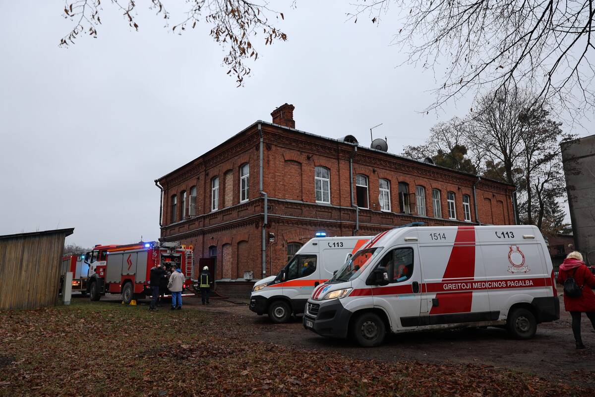 Šančiuose – pražūtingas gaisras