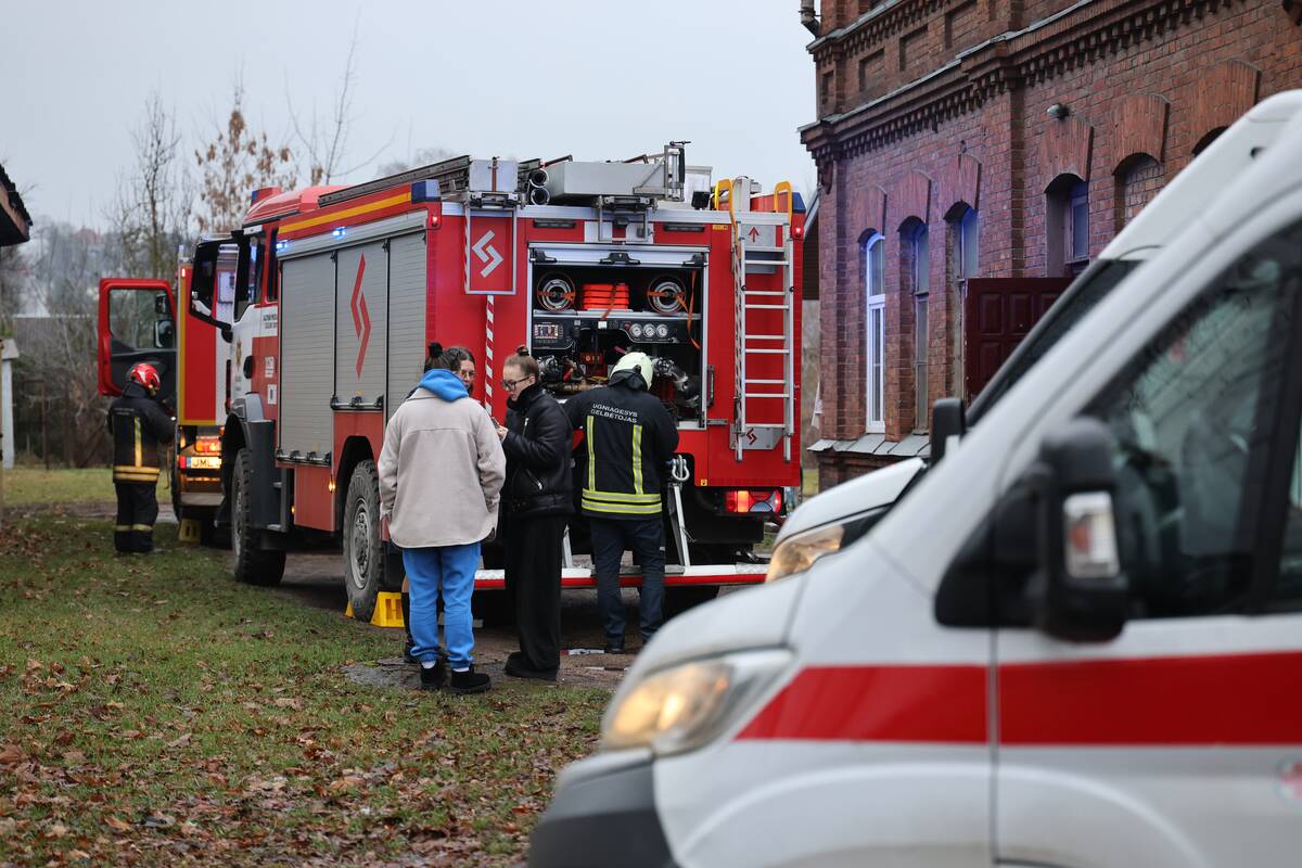 Šančiuose – pražūtingas gaisras