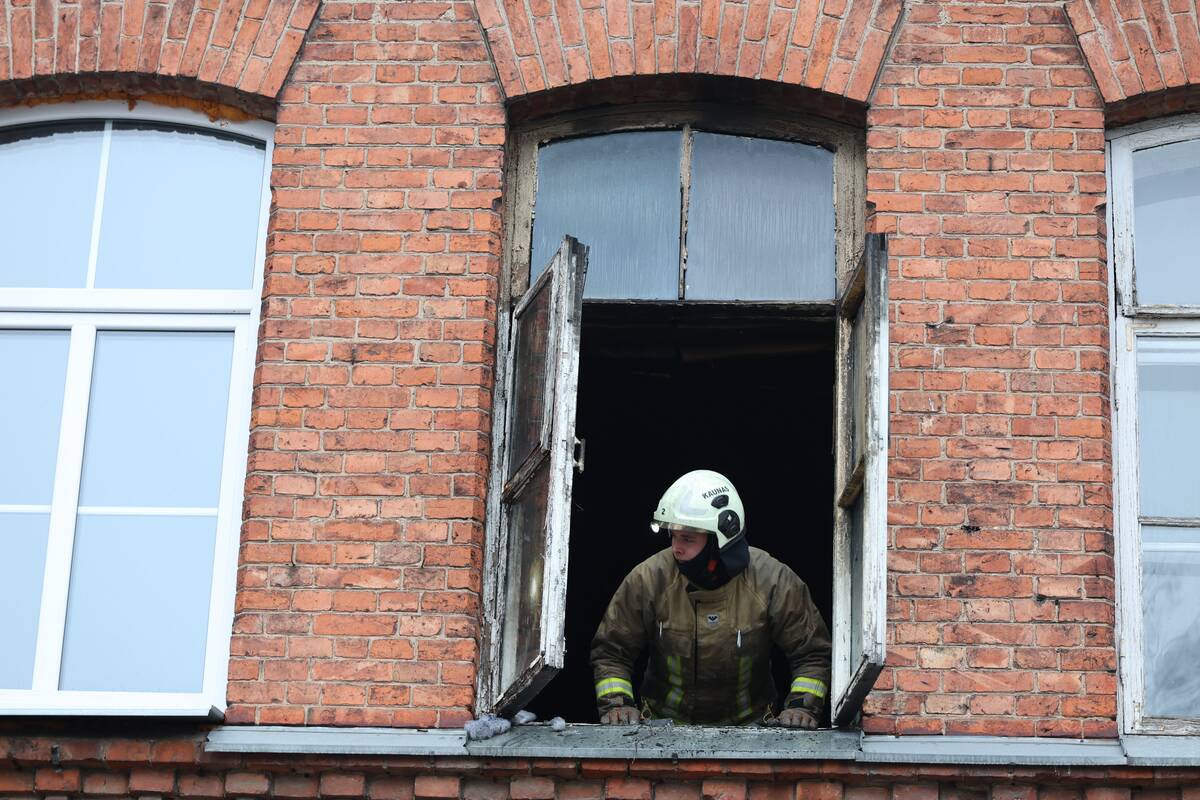 Šančiuose – pražūtingas gaisras