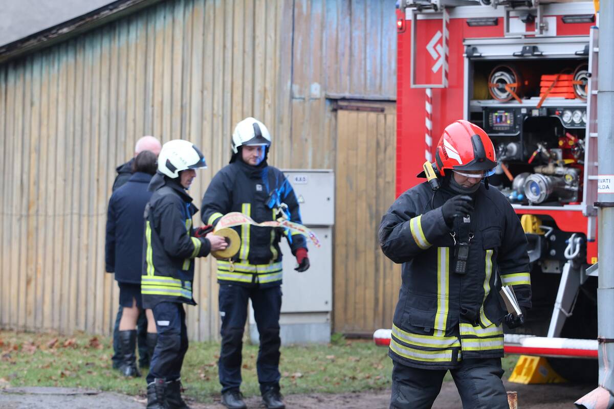 Šančiuose – pražūtingas gaisras