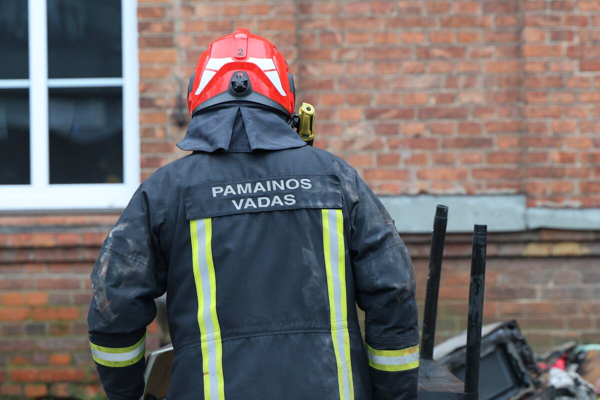 Šančiuose – pražūtingas gaisras