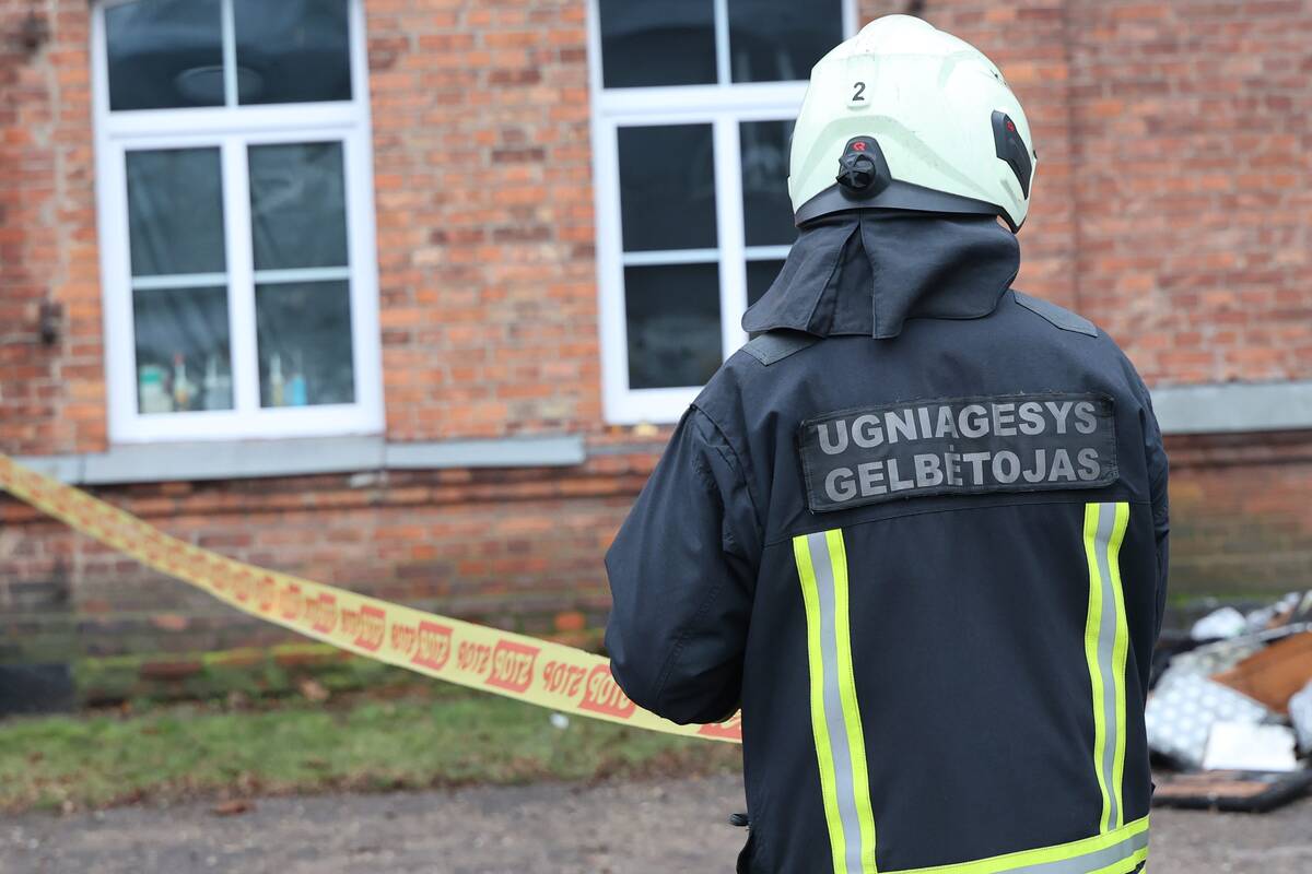 Šančiuose – pražūtingas gaisras