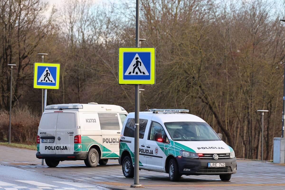 Prie Trijų mergelių tilto – vėl tarnybų sujudimas