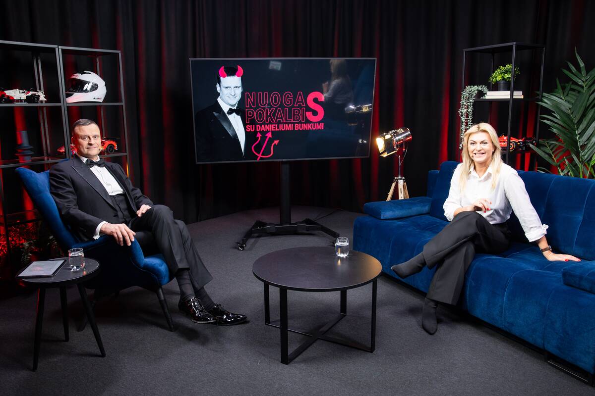 Danielius Bunkus ir Eglė Jackaitė