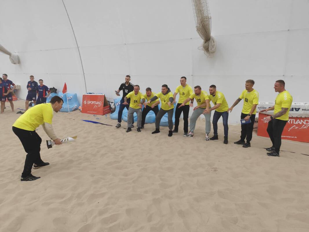 Klaipėdoje vykusiame Lietuvos paplūdimio futbolo žiemos taurės turnyre – šeimininkų triumfas