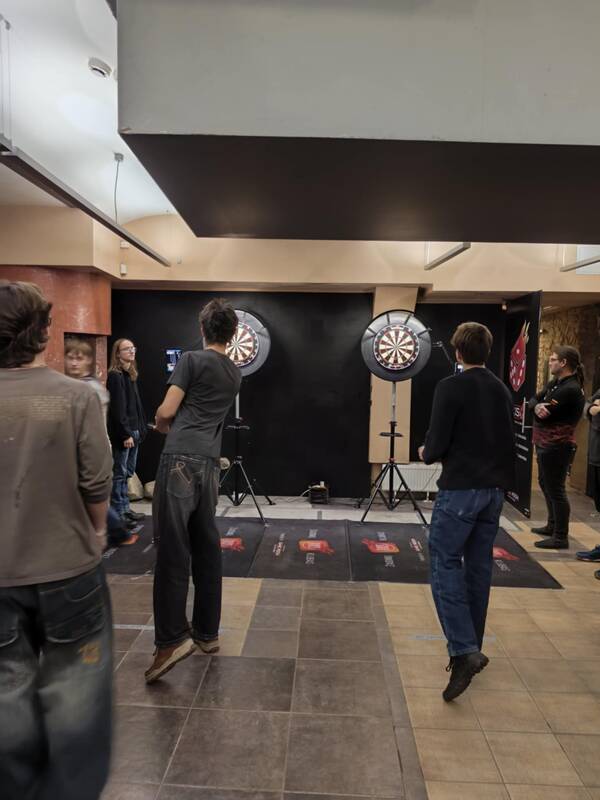 Gimnazistų smiginio varžybos Vilniuje