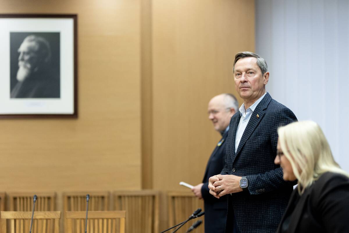 Pirmasis LRT įstatymo pataisoms skirtos darbo grupės posėdis