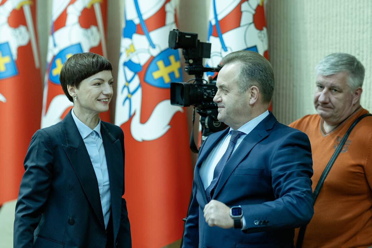 Monika Garbačiauskaitė-Budrienė ir Artūras Skardžius 