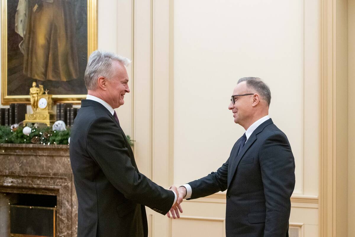 Gitanas Nausėda ir Andrzejus Duda