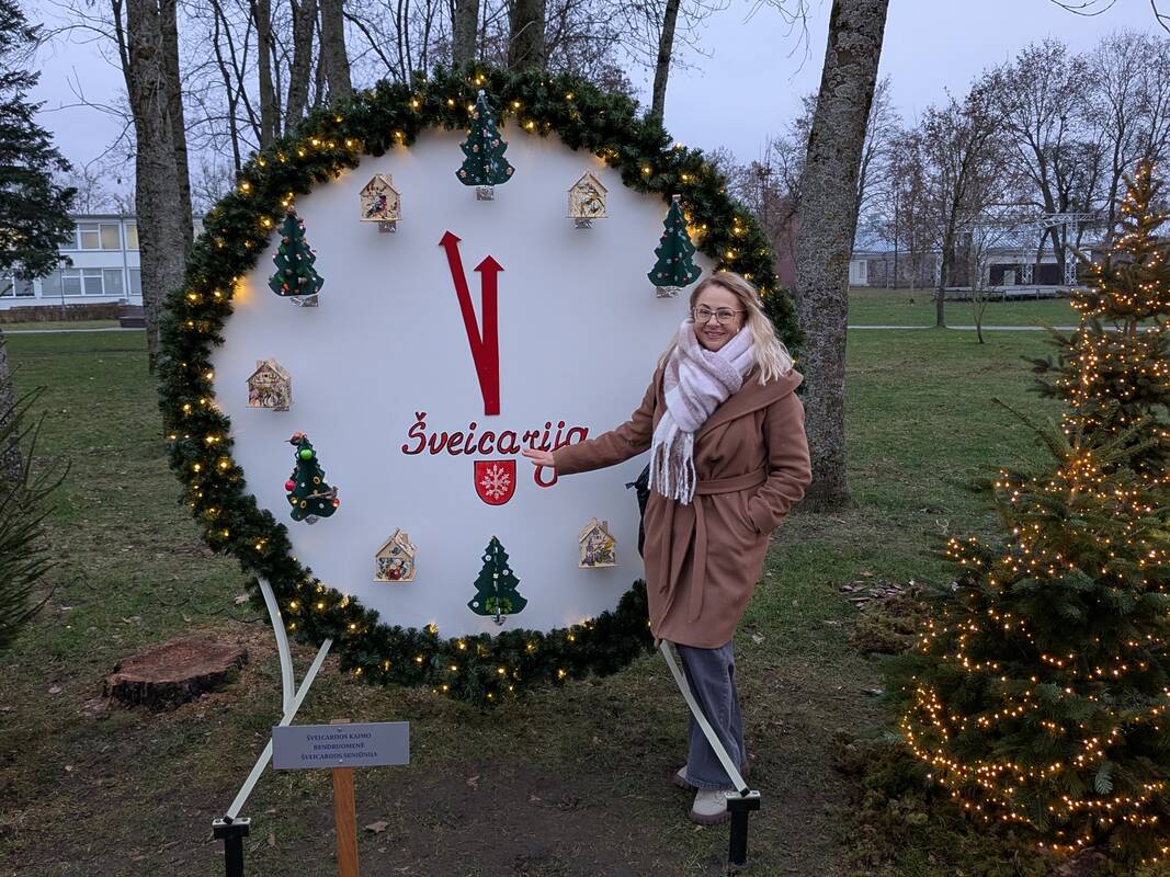 Jonavos Kalėdinių eglučių miestelis