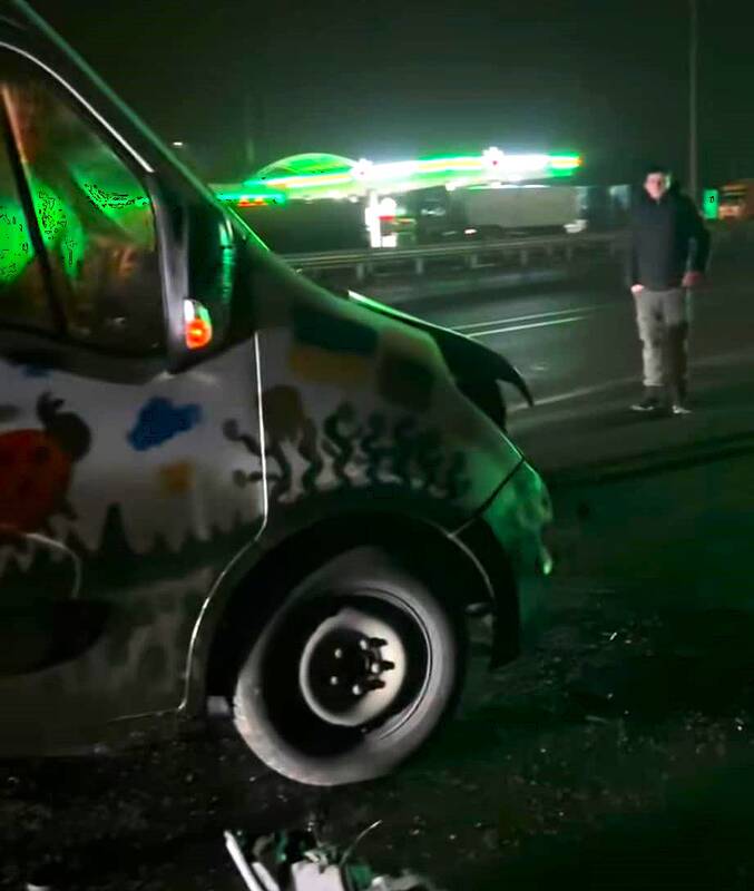 Mantas Bertulis pateko į avariją