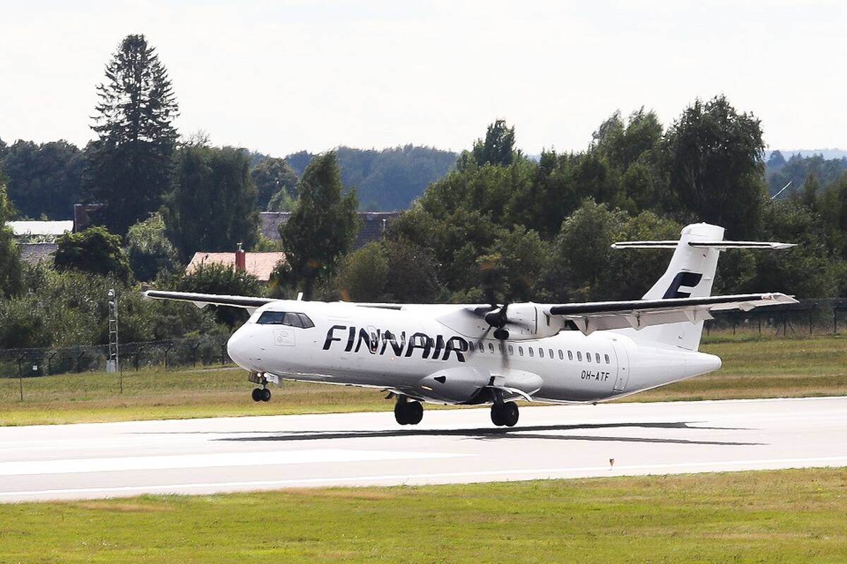„Finnair“ naikina vieną skrydį iš Helsinkio į Vilnių