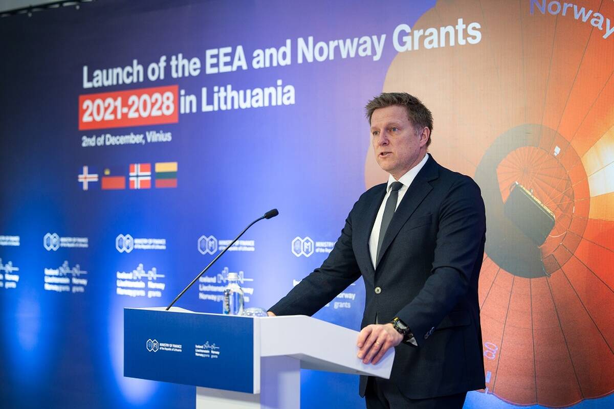 Lietuva pasirašė naujo finansavimo laikotarpio memorandumus su Norvegija, Islandija ir Lichtenšteinu