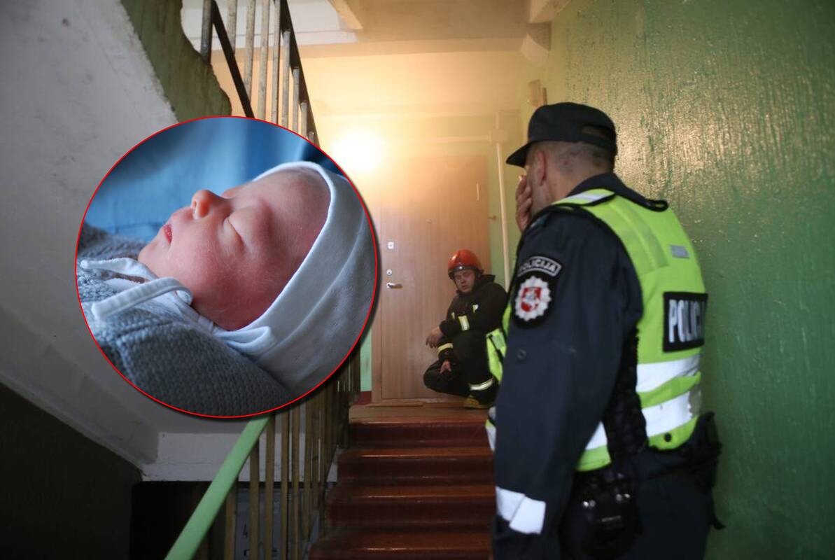 Kauno specialiosios tarnybos vadavo kelių mėnesių kūdikį iš neblaivių tėvų gniaužtų