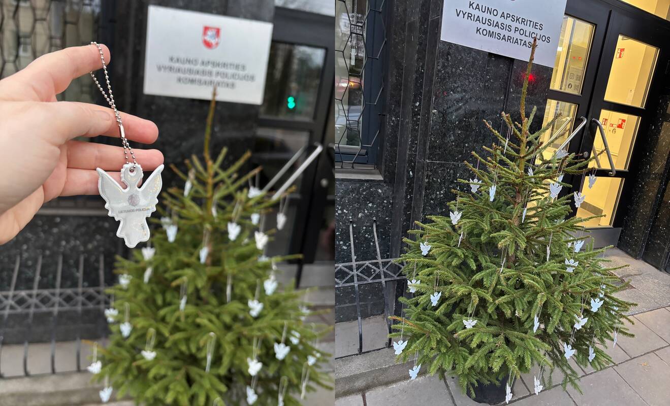 Kauno policija kviečia pasiimti svarbią dovaną