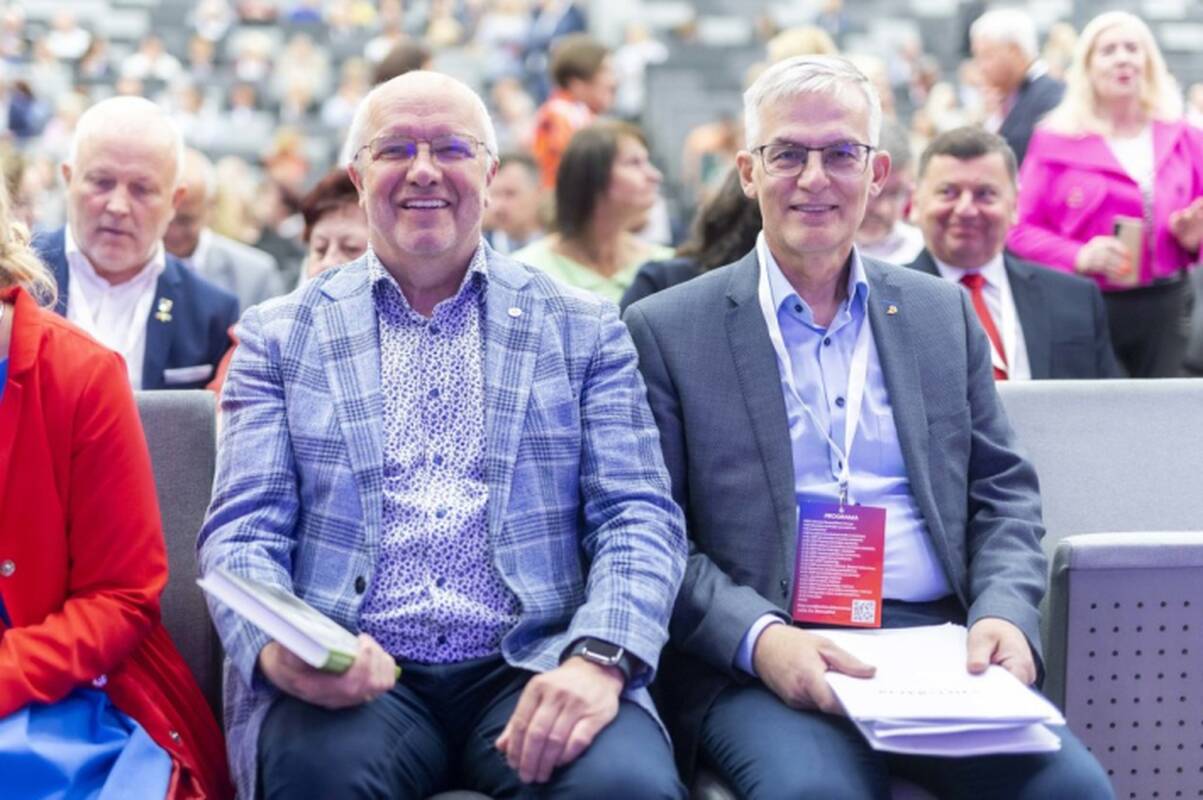 Juozas Olekas ir Julius Sabatauskas