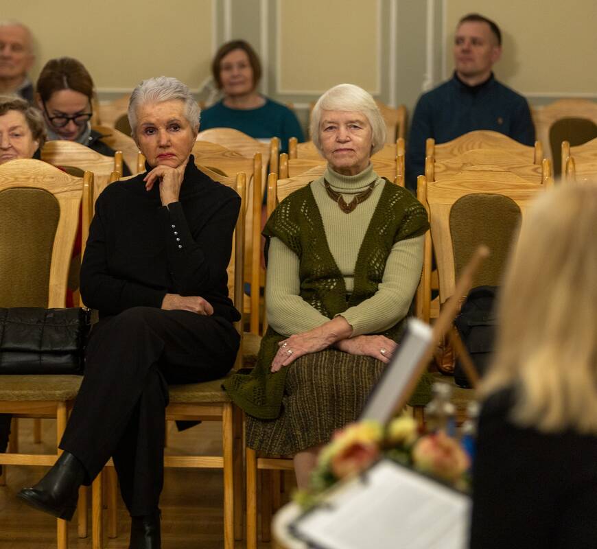 Auditorija: knygos prsitatymas subūrė visus, kurie neabejingi tam, kas buvo vakar ir kas bus ryt.