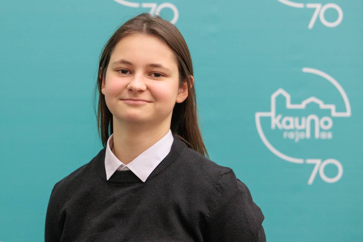 Pripažinimas: A. Balušok – Metų jaunoji bendruomenininkė.