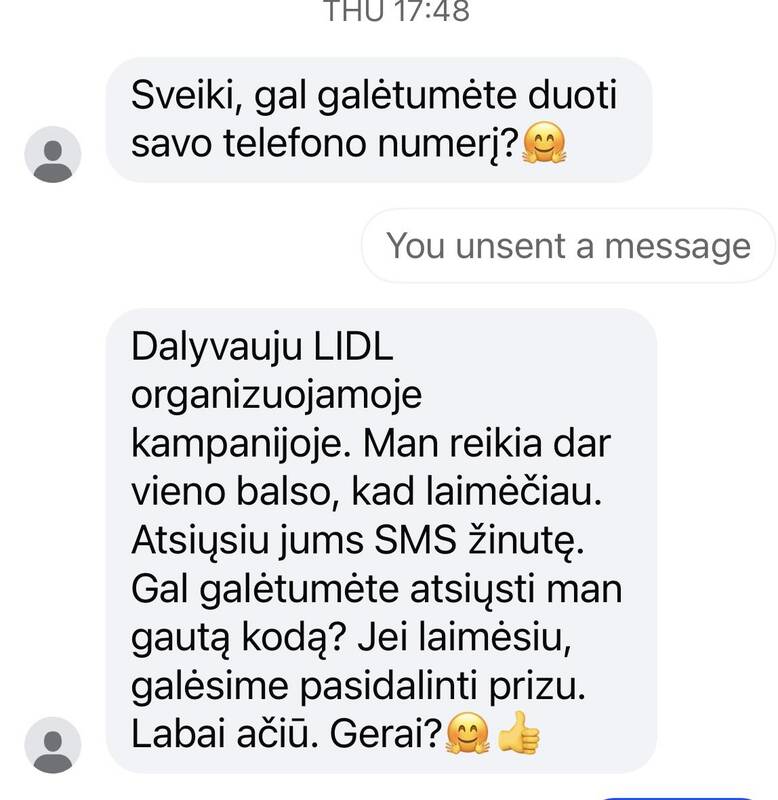 Klasta: sukčiai sugalvojo naują apgaulės būdą – žmones vilioja „prizais“, pasinaudodami žinomų prekių ženklų vardais.