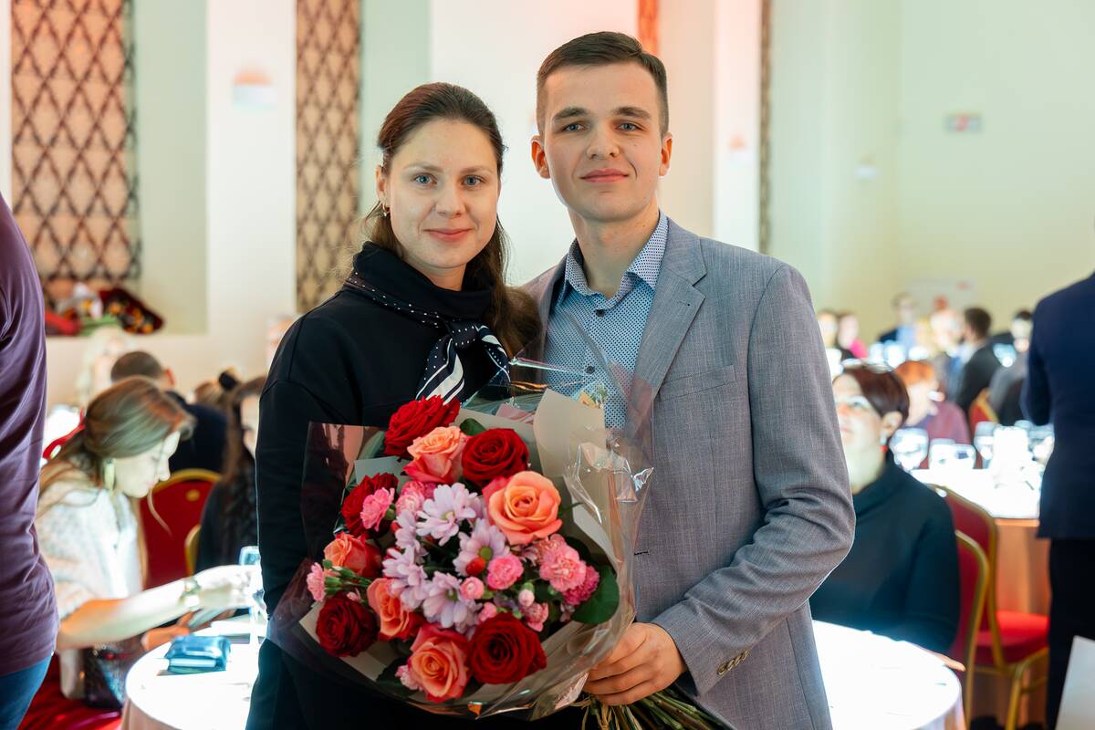 Tąsa: Metų jaunuoju ūkininku tituluotas žinomo pakaunės ūkininko J. Žotkevičiaus anūkas A. Paleckis.