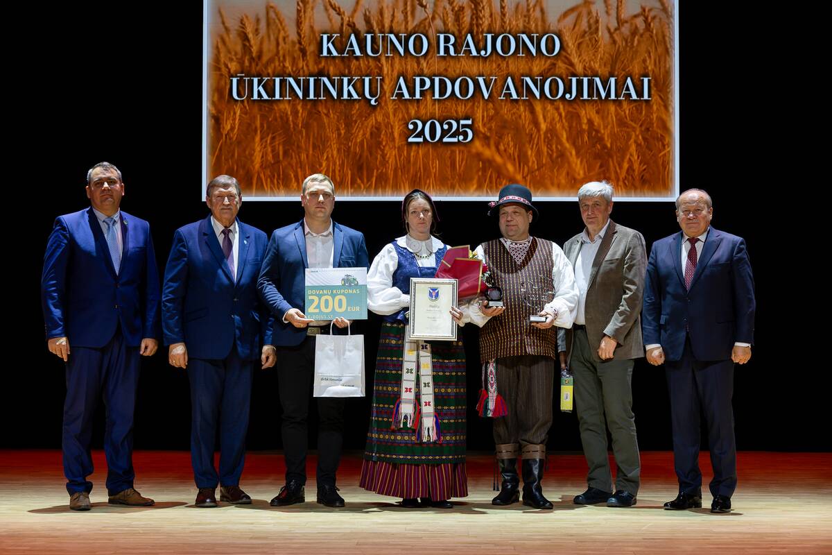 Stambus: pirmoji konkurso „Metų ūkis“ vieta šiemet pripažinta A. Banionio ūkiui.