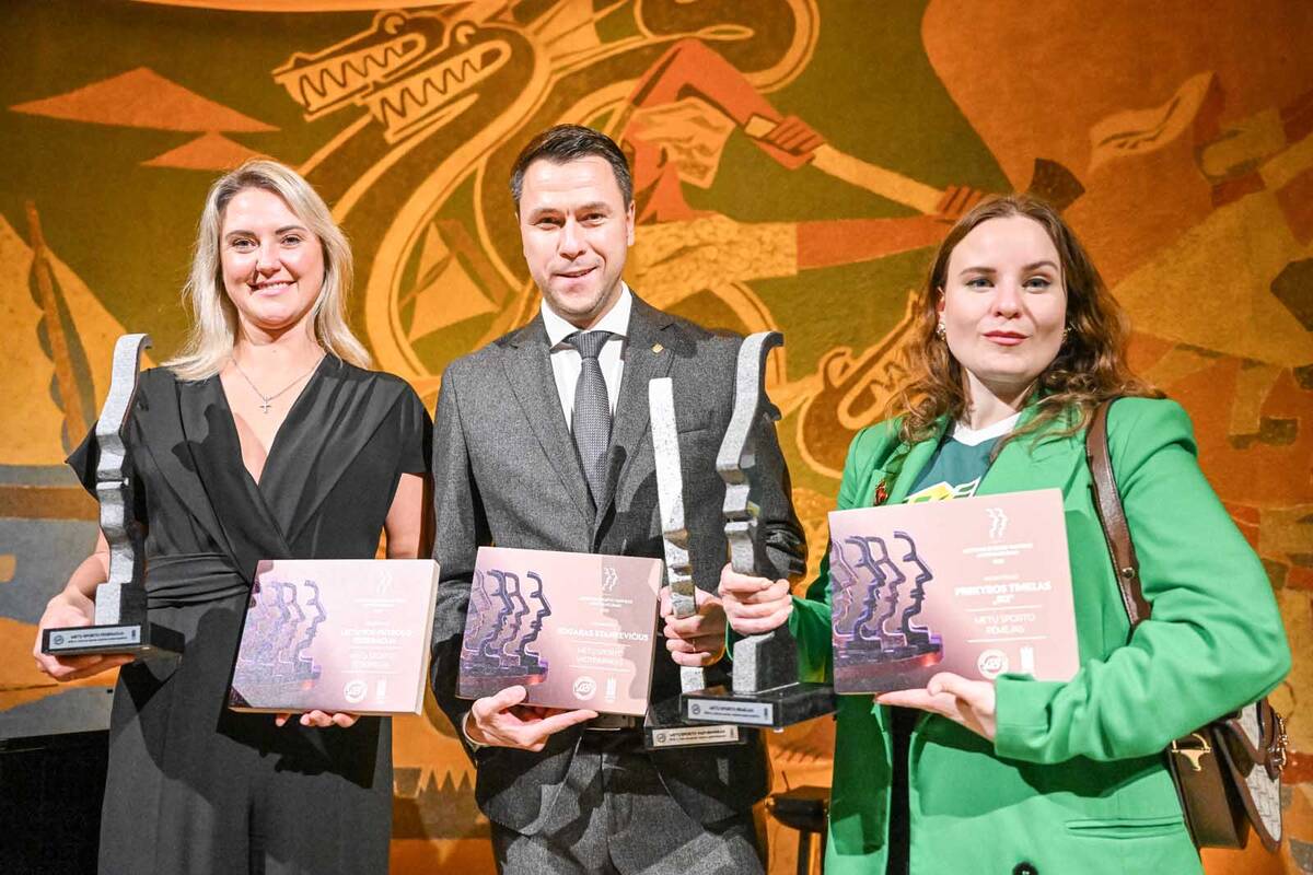 Tęstinumas: Futbolo federacija antrus metus paeiliui tampa geriausia sporto organizacija.