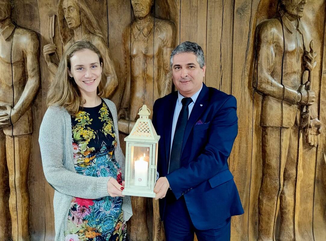 Betliejaus taikos ugnis pasiekė Neringą