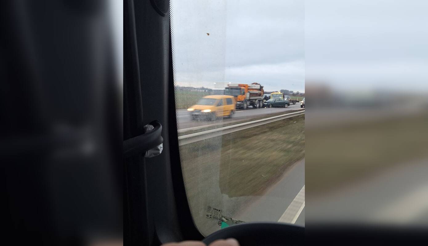 Avarija Palangos plente: didėja automobilių kamšatis