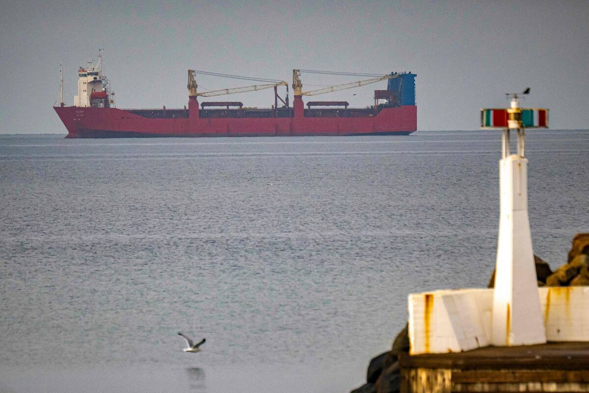 Švedija paleido sankcionuotą Rusijos laivą