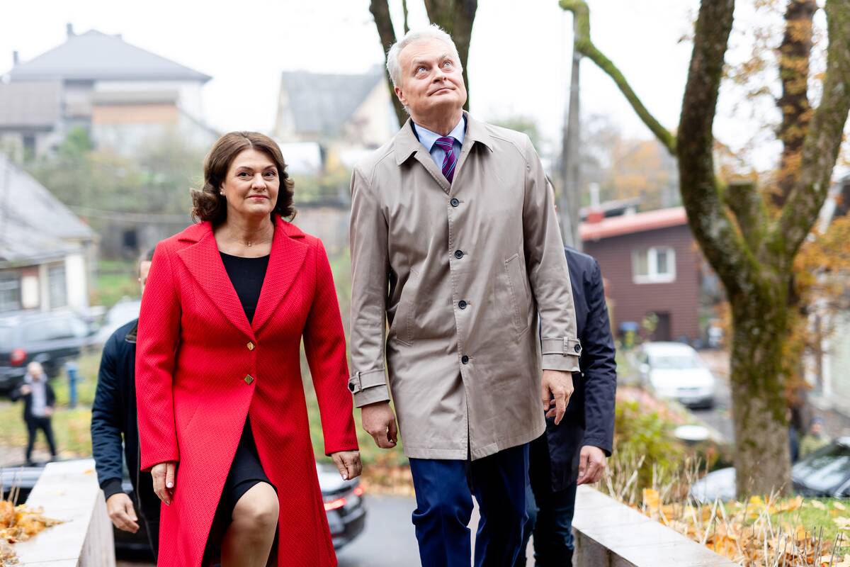 Gitanas Nausėda ir Diana Nausėdienė