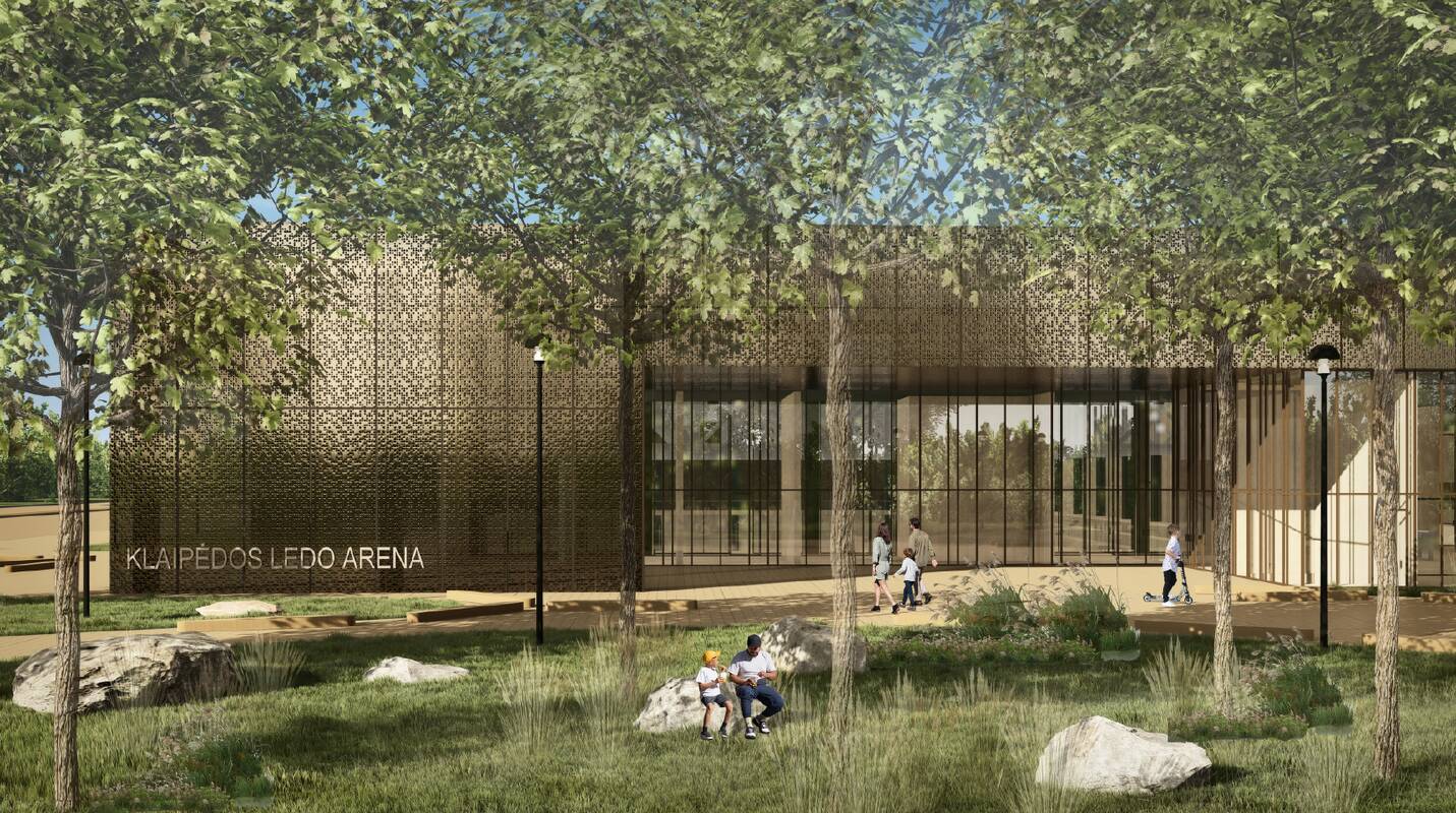 Ledo arenos statybų startas Klaipėdoje – vis arčiau