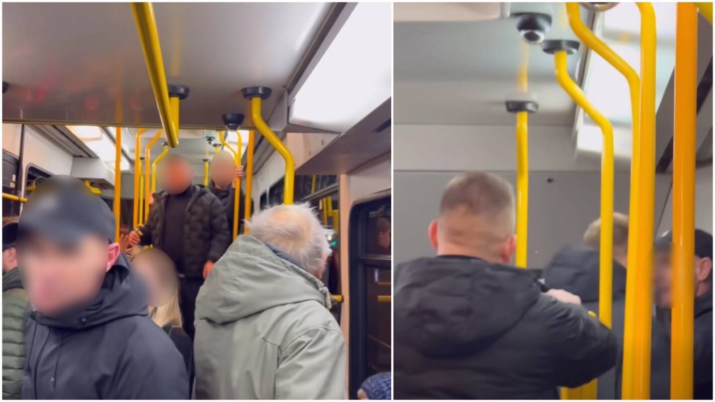 Vaizdo įraše – išpuolis prieš ukrainiečių porą: įniršo, kad kalba gimtąja kalba