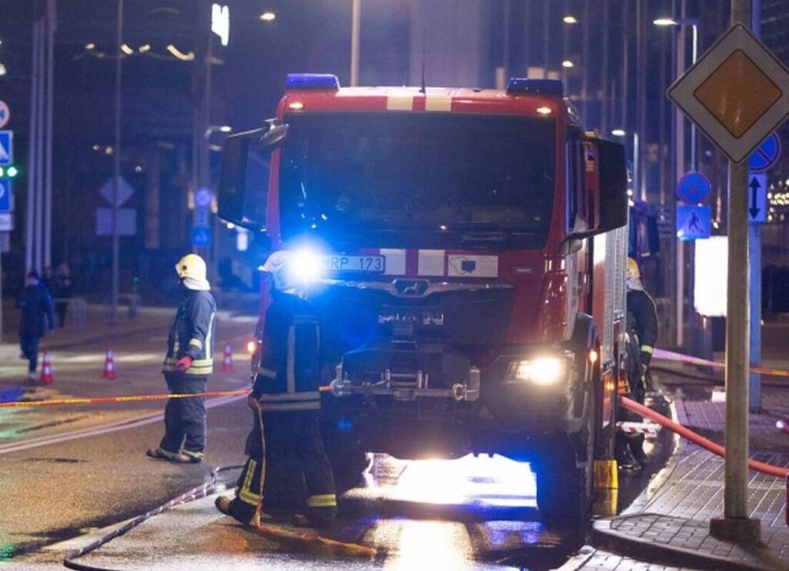 Vilniaus senamiestyje stipriai apdegė vaikinas