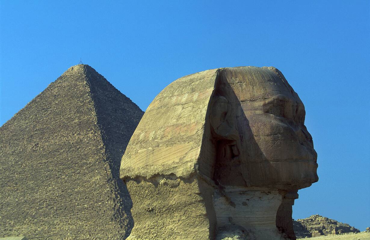 Didžiojo Sfinkso mįslė: ar jį tikrai pastatė egiptiečiai?